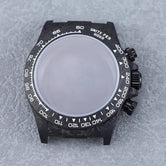 Carbon Fiber Case for VK63 Movement Sapphire Glass 38MM Daytona Mod VK63 VK64 Quartz 4130 AUtomatic