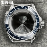 41Mm Seamaster 300 case for NH35/36 ETA2824 PT5000 Miyota 8215 Solid Back 10ATM Sapphire