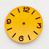 38.8MM ETA6497 pilot dial green luminous for ETA6497/ST3600 manual movement