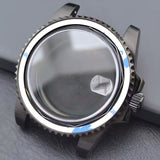 Bidirectional rotating bezel Watch Case 40.5MM Submariner / GMT Yacht sapphire glass two-way rotating  for NH34/NH35/NH36 38