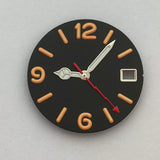 6912 Numerical Dial 28.5mm sunburst / Matte dials with hands fit NH35/36/4R/7S movement