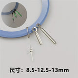 NH35 dial Green luminous Sub style wave Texture 28.5mm Date window