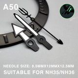 Modified watch hands luminous watch accessories suitable for NH35/36/34 38 4R movements