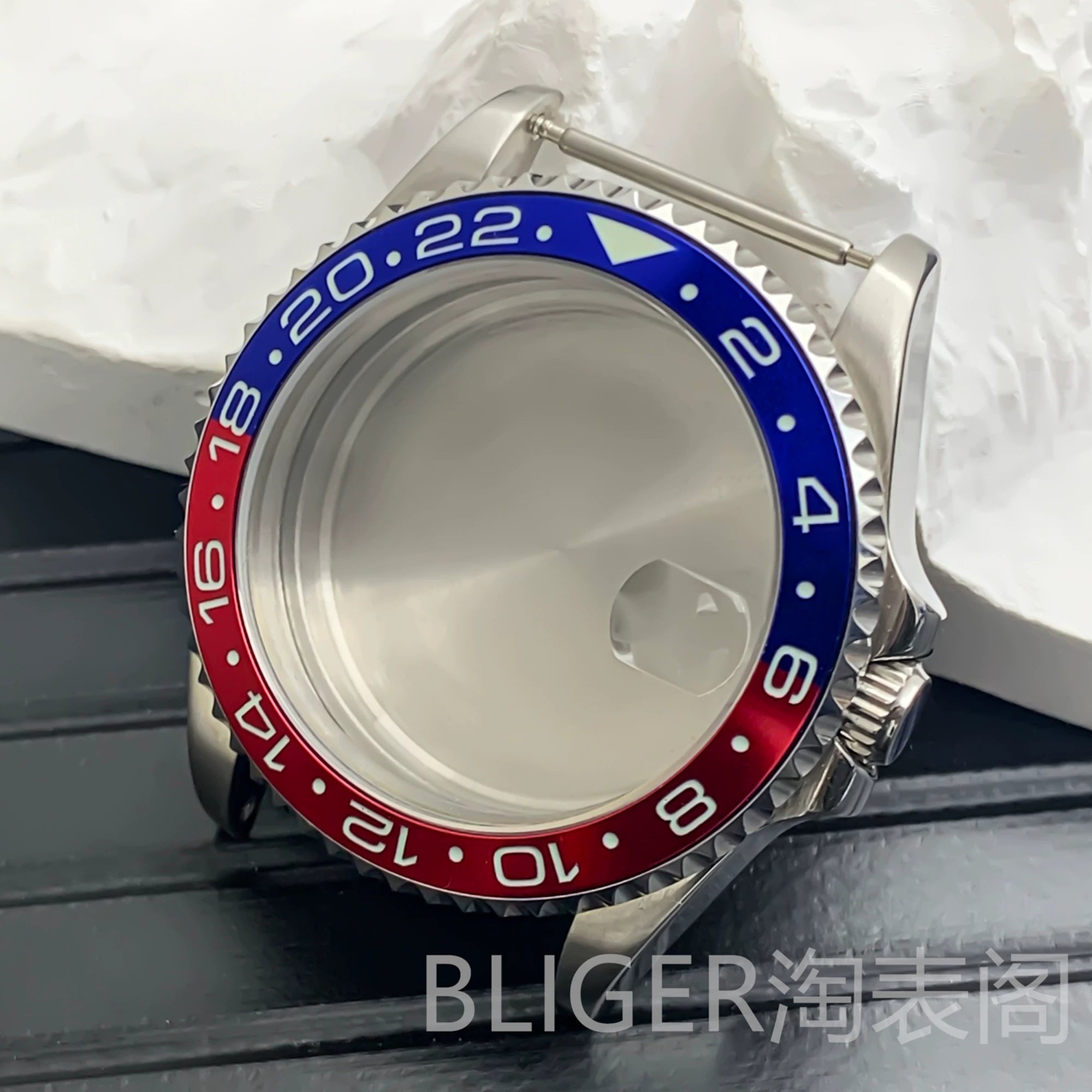 36mm 38mm Submariner Case GMT Bezel NH34 35 36 ETA2824  PT5000 Sapphire 10bar