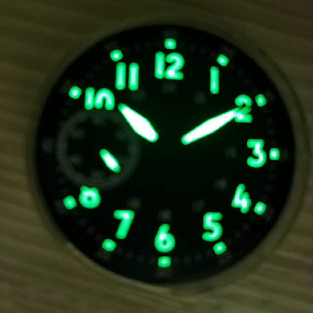 39MM luminous watch dial hand set is suitable for eta6497 seagull st3600 manual winding movement