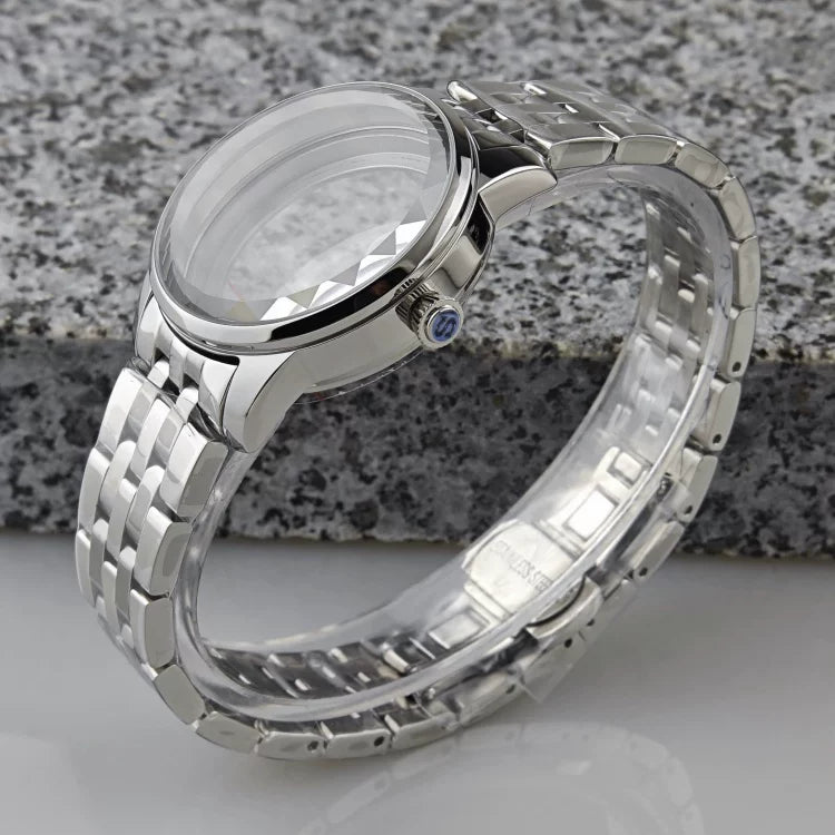 33mm Watch Case cocktail women's case modified for Nh35 NH38 NH38 Polished