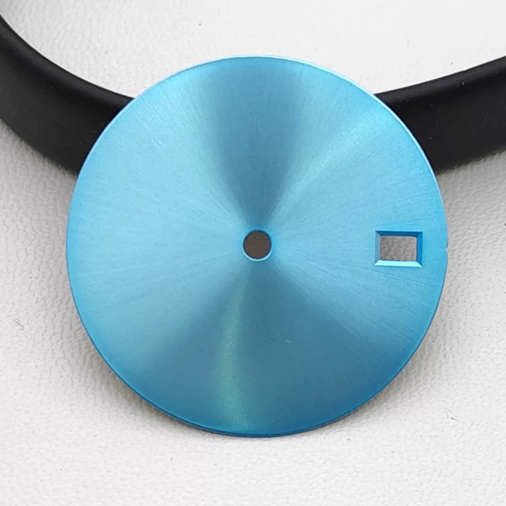 Total Blank Dial Full steril for custom 28.5mm for NH35/NH36 Movement no date window no lume