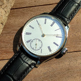 40MM manual mechanical watch seagull st3621 Dress Jones sword Roman Dial Sapphire 3ATM