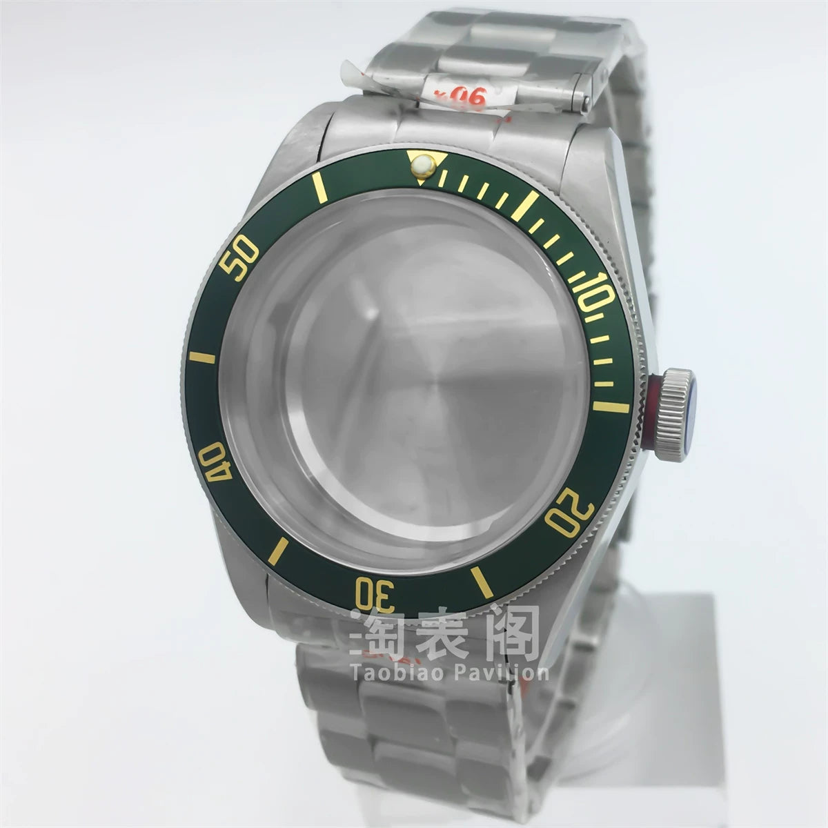 41mm Black Bay Watch case for NH35 36 ETA2824 PT5000 movement,Domed sapphire 10ATM