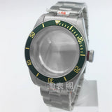 41mm Black Bay Watch case for NH35 36 ETA2824 PT5000 movement,Domed sapphire 10ATM