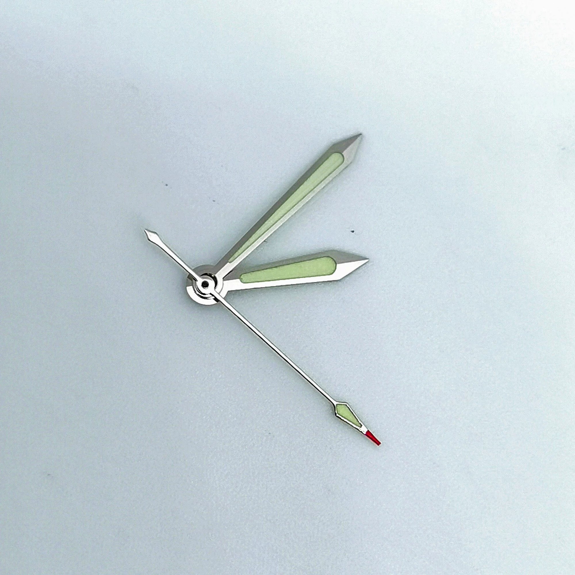 33.5mm dial and hands 36912 number for eta2824 miyota 8215 seiko NH35 movement green luminous