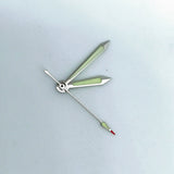 33.5mm dial and hands 36912 number for eta2824 miyota 8215 seiko NH35 movement green luminous