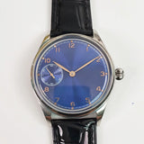 Men's Manual Winding Watch 42mm ST3600 Movement 3ATM Sapphire Rail Dial