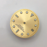29mm Rose Gold Dial Gold dial Fit NH35 NH36 Blue Luminous custom Accessories