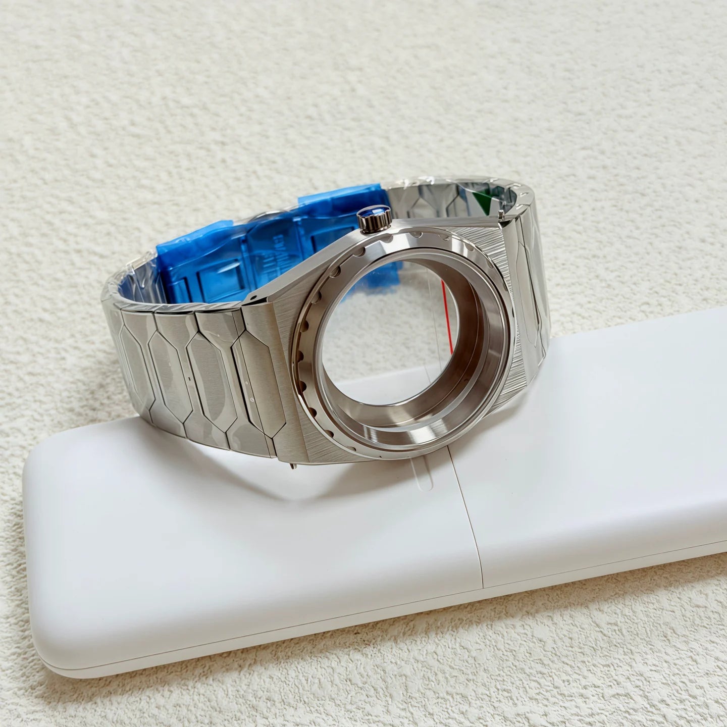 Mod VC222 Watch case 37MM sapphire glass 316L solid stainless steel case 5ATM