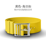 FKM Rubber Nato Strap sand cloth pattern fluororubber band 20/21/22 mm for Sub FXD etc