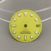 28.5mm NH34 GMT Dial blue luminous four season for NH34 movements