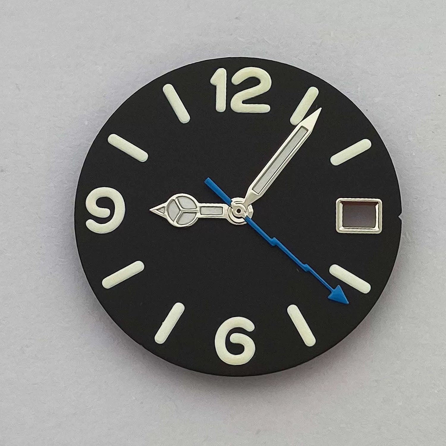 6912 Numerical Dial 28.5mm sunburst / Matte dials with hands fit NH35/36/4R/7S movement