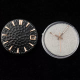 28.5mm Honey Comb dial green luminous watch face suitable for NH35 movement+hands
