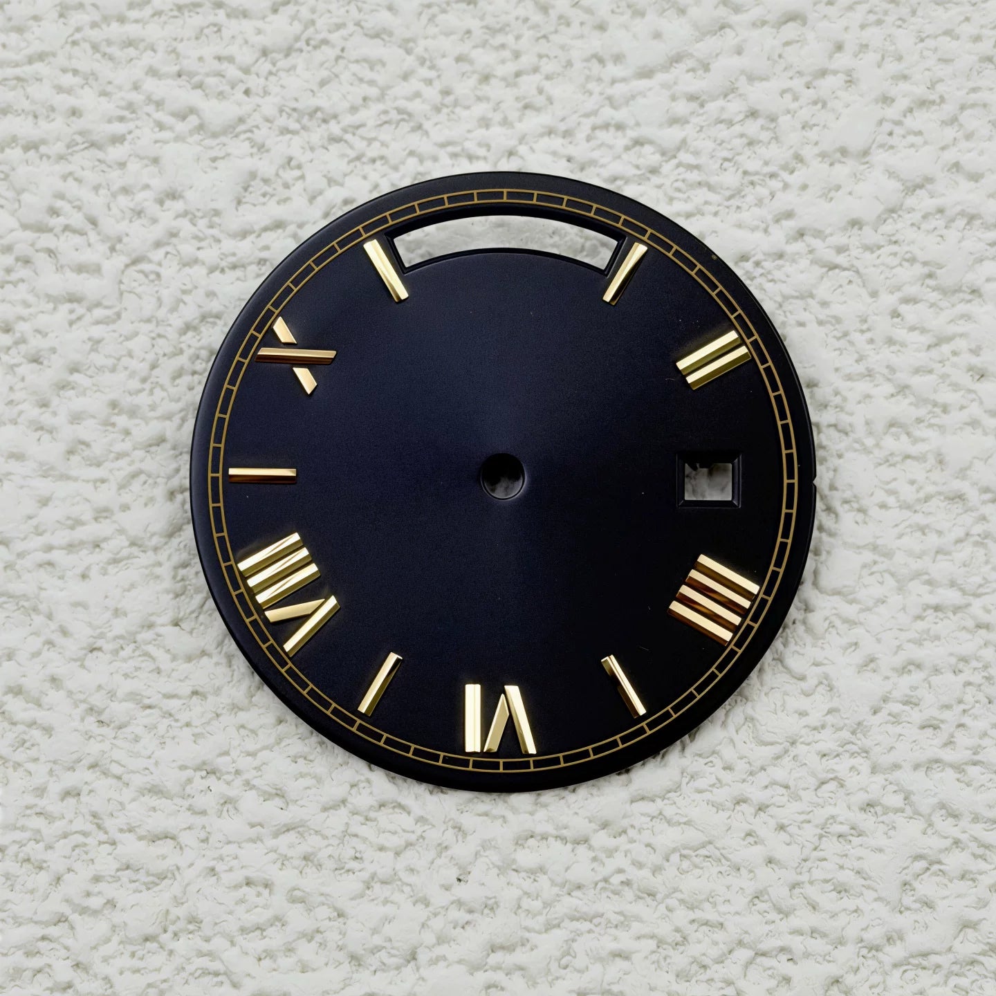 Sterile Miyota 8285 dial Roman Number 31MM Sunburst dial no lume