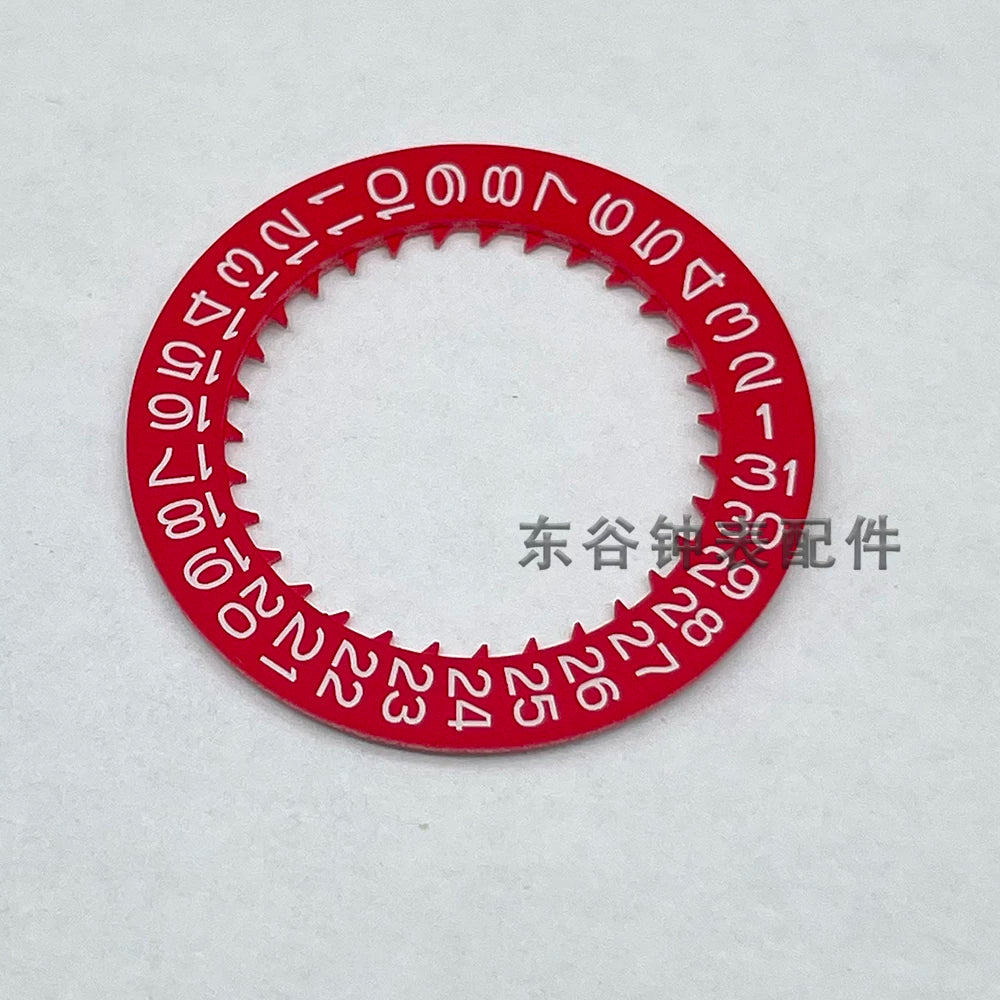 NH34 NH35 movement calendar disc night disc Calendar wheel 3 /3.8 crown position red yellow black grey green blue luminous