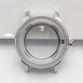 40Mm cocktail watch case 316 stainless steel Mineral Glass for NH35/36/NH4R/NH38 movements pilot case glass back