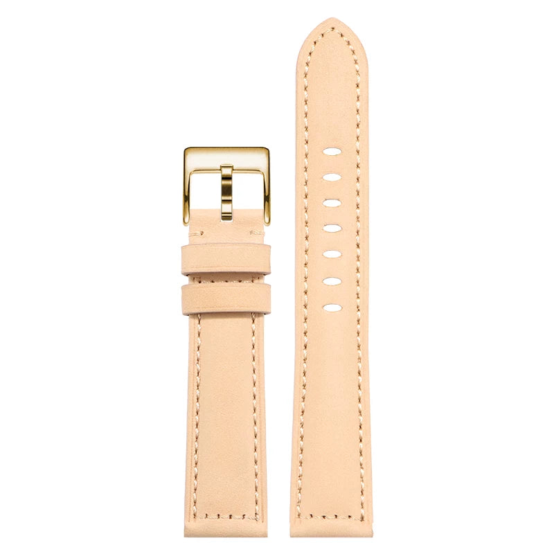 Big wrist extended leather watch strap for Pilot Field Dress Diver 140mm+90MM Fat Wrist Band 20mm 22 24mm