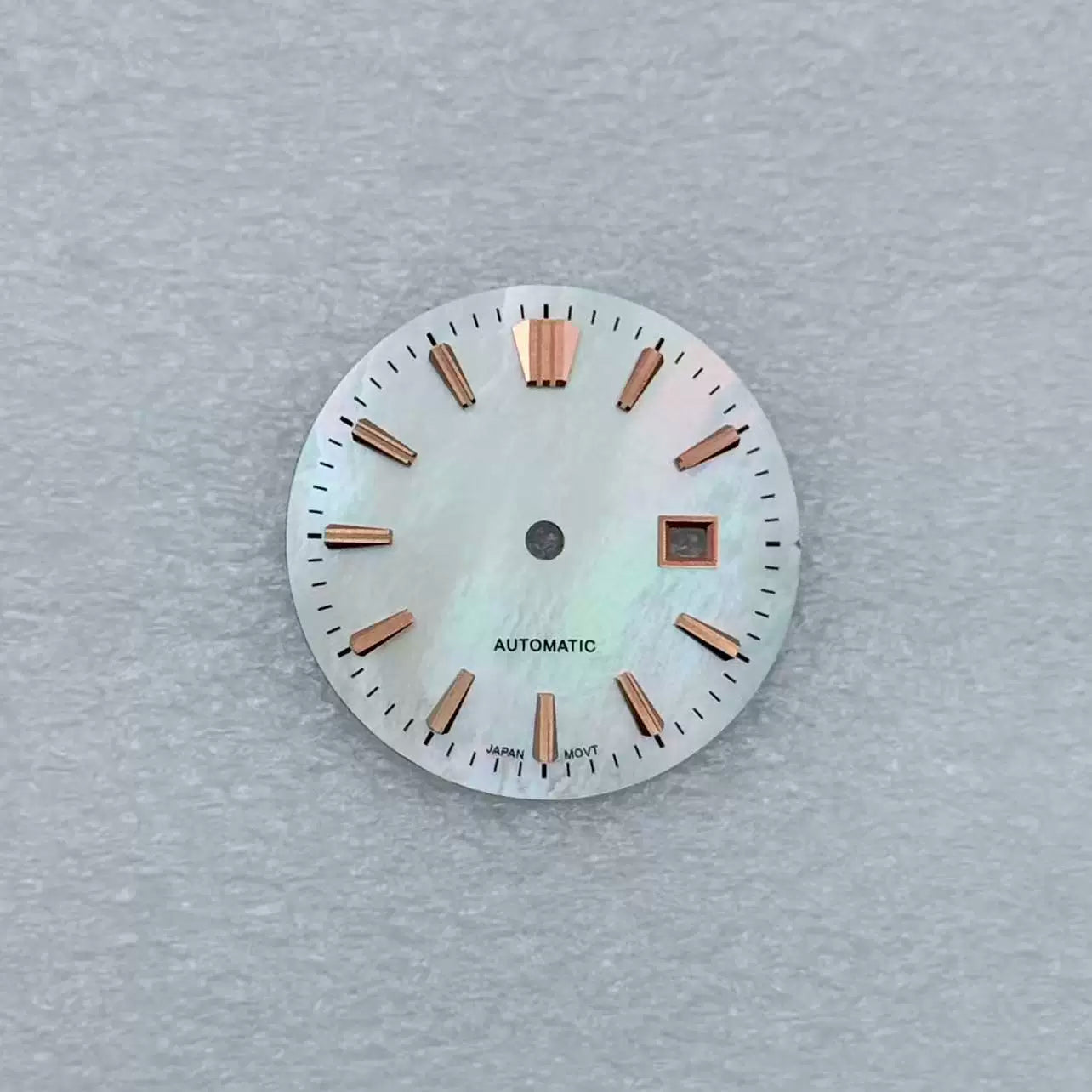 24.5mm GS Style Dial for NH05 Movement Mother of Pearl Dial MOP No Lume Silver GOLD Rose Gold markers