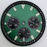 42mm Avenger Watch Case Yellow Wolf for VK63 chronograph high quality luminous beads Sapphire 3 ATM