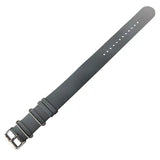 Nato Silicone Strap One piece ZULU  Loop 18/20/22 MM Soft Thin High Tensile Elastic 275mm Rubber band