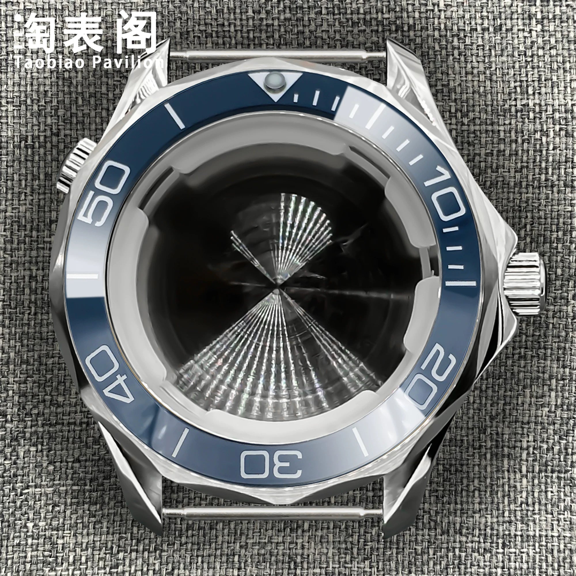 41Mm Seamaster 300 case for NH35/36 ETA2824 PT5000 Miyota 8215 Solid Back 10ATM Sapphire
