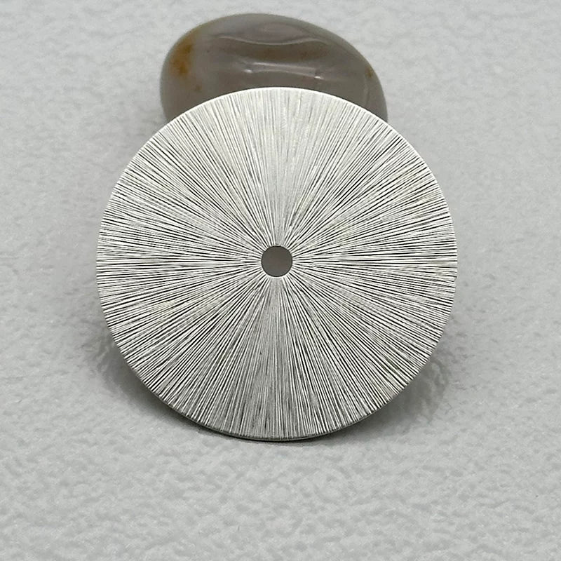 Radial texture Blank Dial for NH35 ETA2824 Miyota 8215 28.5mm full sterile Empty
