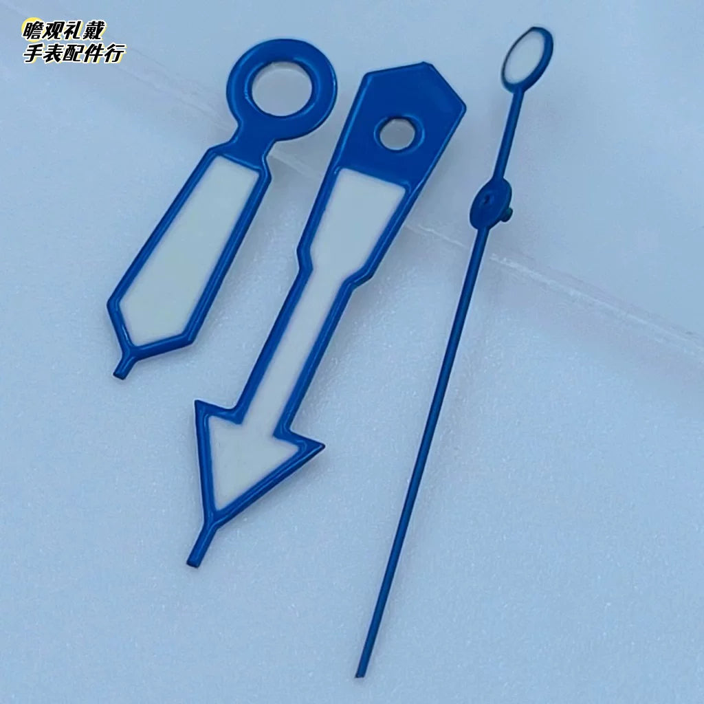 Colorful Watch hands multi-color luminous watch hands for NH35 NH36 7S26 7S36 4R35 4R36 movement