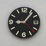 6912 Numerical Dial 28.5mm sunburst / Matte dials with hands fit NH35/36/4R/7S movement