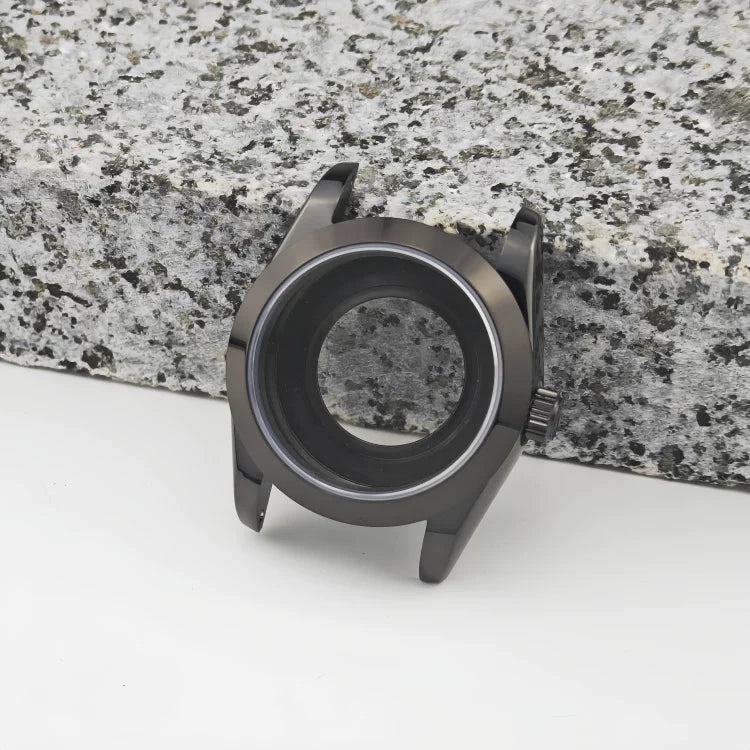 Lady Watch Case NH05 31mm aperture log modified Explorer stainless steel case black gold silver women