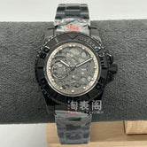 40MM Skeleton Yacht-Master Watch Automatic NH72 hollow movement green luminous sapphire10 Bar