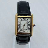 27mm Women's Watch Roman square dial green luminous VJ24 Quartz movement 3ATM Lady