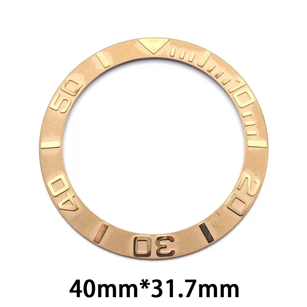 Slope Bezel Insert For 43mm Deep Sea James Cameron Watch Case Ghost King ceramic 40MM * 31.7MM