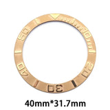 Slope Bezel Insert For 43mm Deep Sea James Cameron Watch Case Ghost King ceramic 40MM * 31.7MM