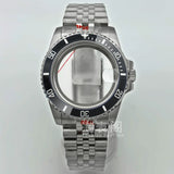 Modified Submariner Case 36mm/38mm GMT Case ceramic bezel sapphire glass for NH35 34 36 38 Etc movement