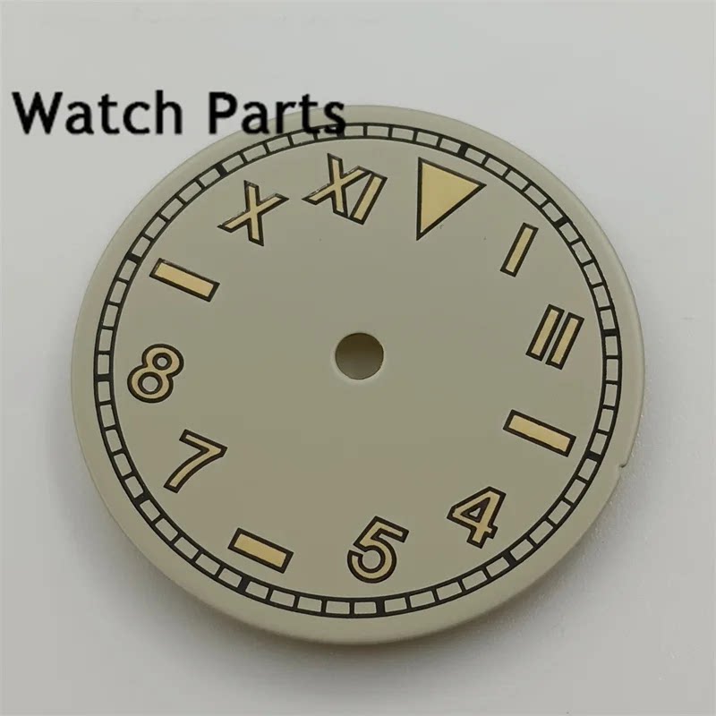 29mm Californian Dial Vintage Roman Number ETA2824 NH35  ST2130 PT MIYOTA Green Lume