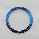 Special Sophisticated ceramic Bezel Insert 38MM x 30.6MM English outer ring