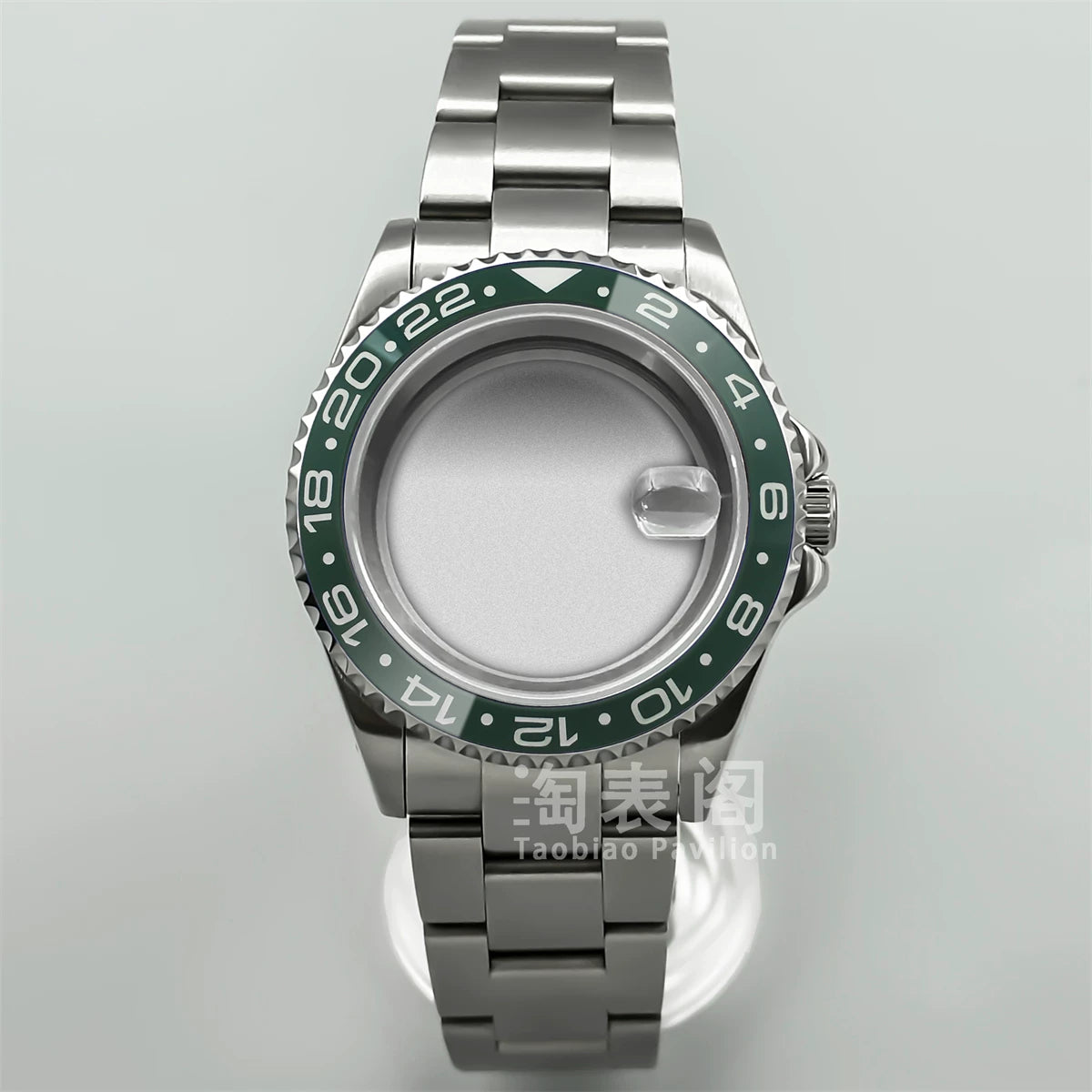 Modified Submariner Case 36mm/38mm GMT Case ceramic bezel sapphire glass for NH35 34 36 38 Etc movement