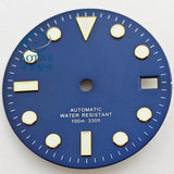 28.5MM Matte Dial dial luminous NH35 NH34 ETA2824 Miyota8215 ST2130 sub style