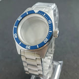 40.5mm 62mas Watch Case Domed Sapphire NH35 NH36 NH34 38 etc 10ATM for 28.5mm Dial