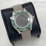 41mm改造シーマスター300ケースメッシュベルトサファイアガラスNH35ムーブメントに適合ステンレススチールケース