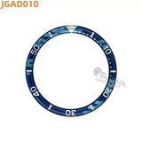 38MM x31.5mm Skx007 Bezel Watch accessories, resin B.C style digital indicator ring, suitable for 007 outer ring baffle