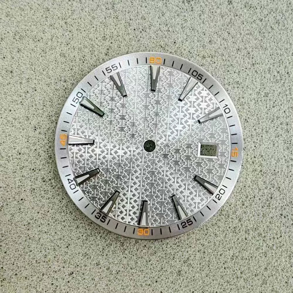 33.5MM dial green luminous strip nail  for NH35/364R/7S movement