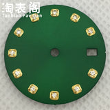 20.5Mm Ladies Watch Dial Diamond Index for NH05A NH06A Movement Modified Accessories