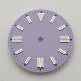 28.5mm semi-matte double-nail candy-colored dial universal Japanese NH35/ Miyota 8215 movement